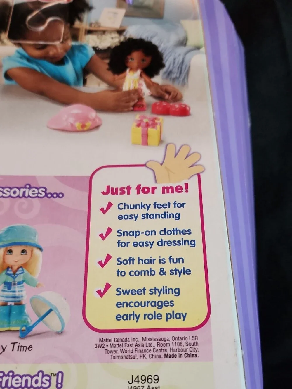 Fisher-Price Snap 'n Style Birthday Party Outfit - Purple & Pink